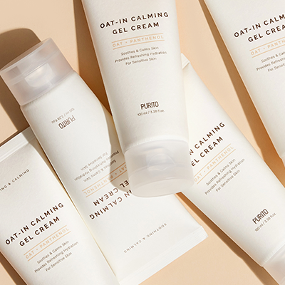 Заспокійливий крем-гель з водою насіння вівса Purito Seoul Oat-in Calming Gel Cream 100 ml - Blush