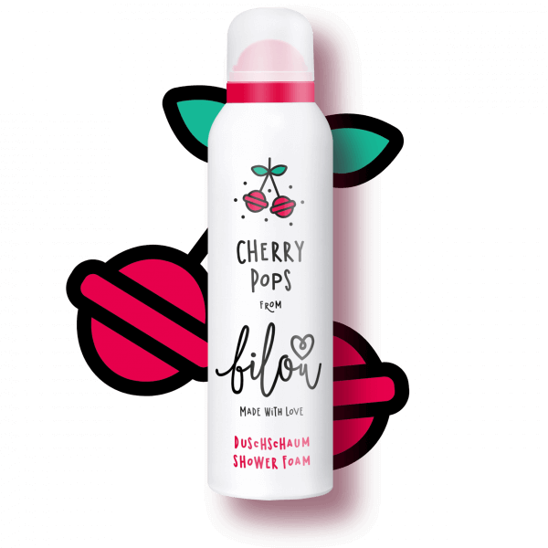Пінка для душу Bilou Cherry Pops 200 мл - Blush