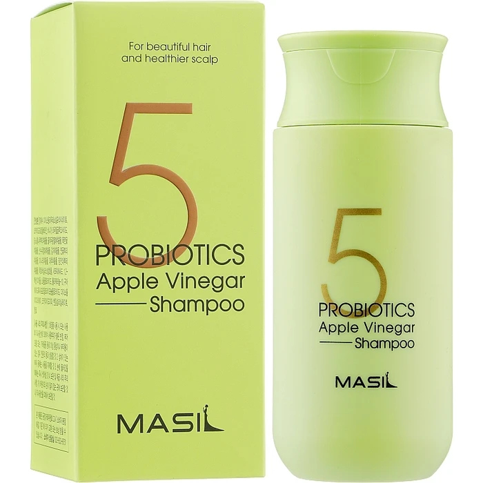 Шампунь для волосся від лупи з яблучним оцтом Masil 5 Probiotics Apple Vinegar Shampoo, 150мл - Blush