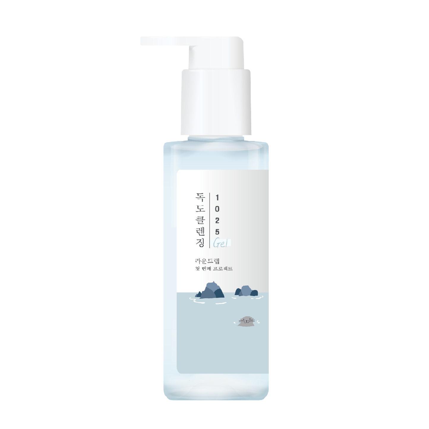 Очищувальний гель з морською водою ROUND LAB 1025 Dokdo Cleansing Gel 150 ml - Blush