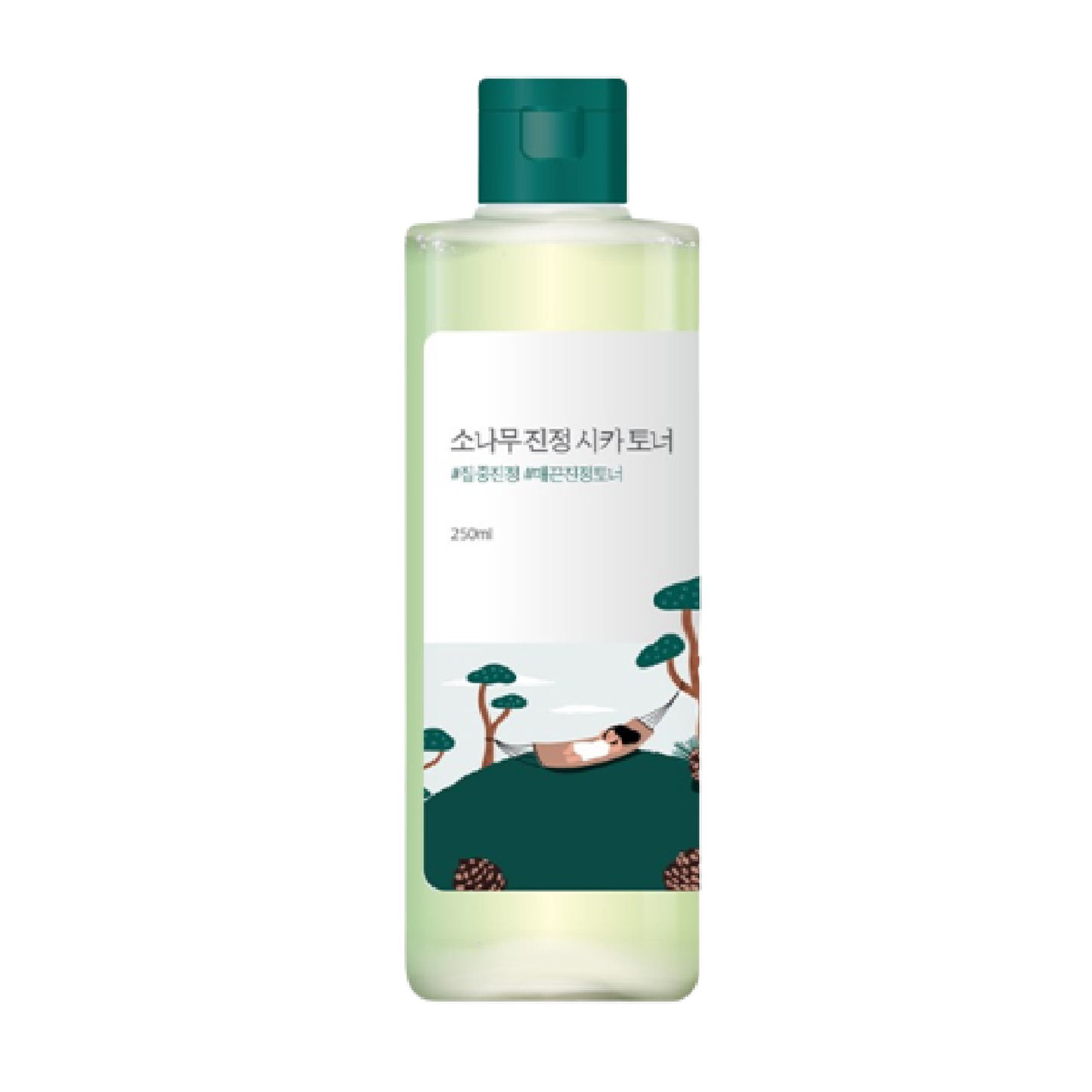 Заспокійливий тонер з екстрактом голок сосни ROUND LAB Pine Calming Cica Toner 250 ml - Blush