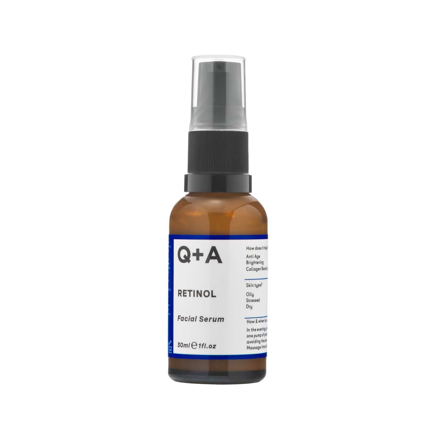 Сироватка з ретинолом Q+A Retinol Serum 30ml - Blush