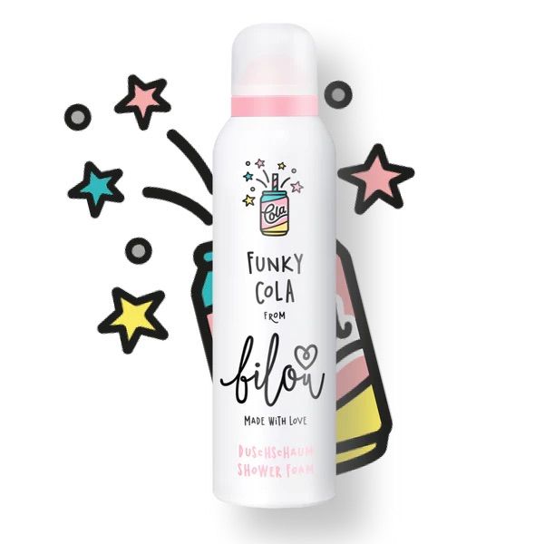 Пінка для душу Bilou Funky Cola 200 мл - Blush