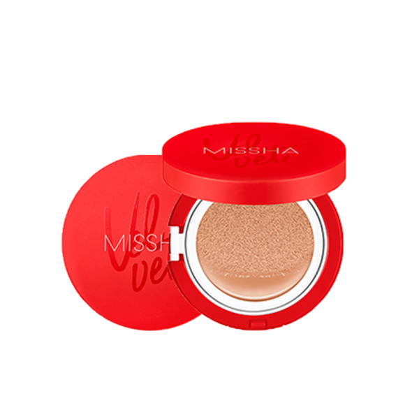 MISSHA Velvet Finish Cushion Крем-кушон з оксамитовим фінішем, 23 тон15г - Blush