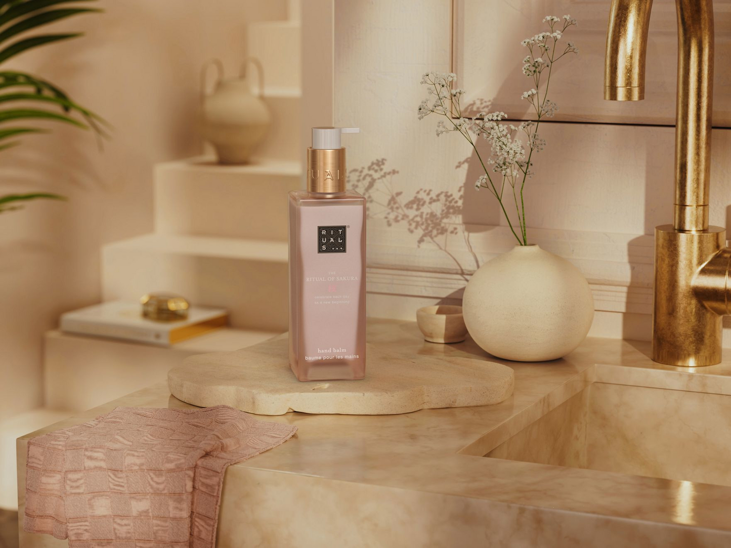 Бальзам для рук The Ritual of Sakura hand balm (скляна пляшка), 175 мл