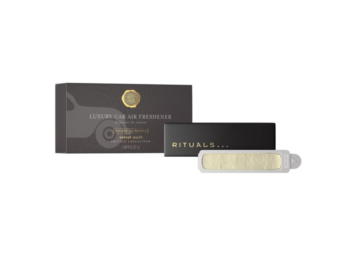 Автопарфум Rituals Private Collection Velvet Oudh, фіксатор+2 змінні рефіли