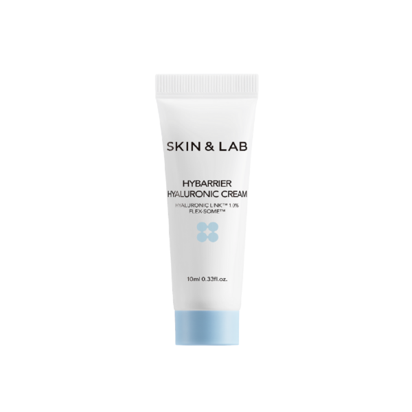 Мініатюра зволожувального крему з гіалуроновою кислотою SKIN&LAB Hybarrier Hyaluronic Cream 10 ml - Blush
