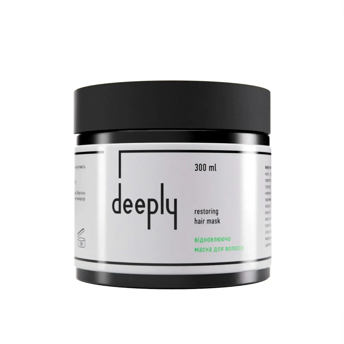 Восстанавливающая маска для волос Deeply Restoring Hair Mask, 300 мл