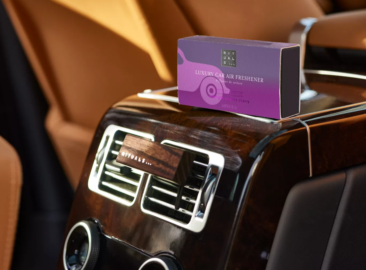 Автопарфум Rituals Yozakura Car Perfume, фіксатор + 2 змінні картриджі