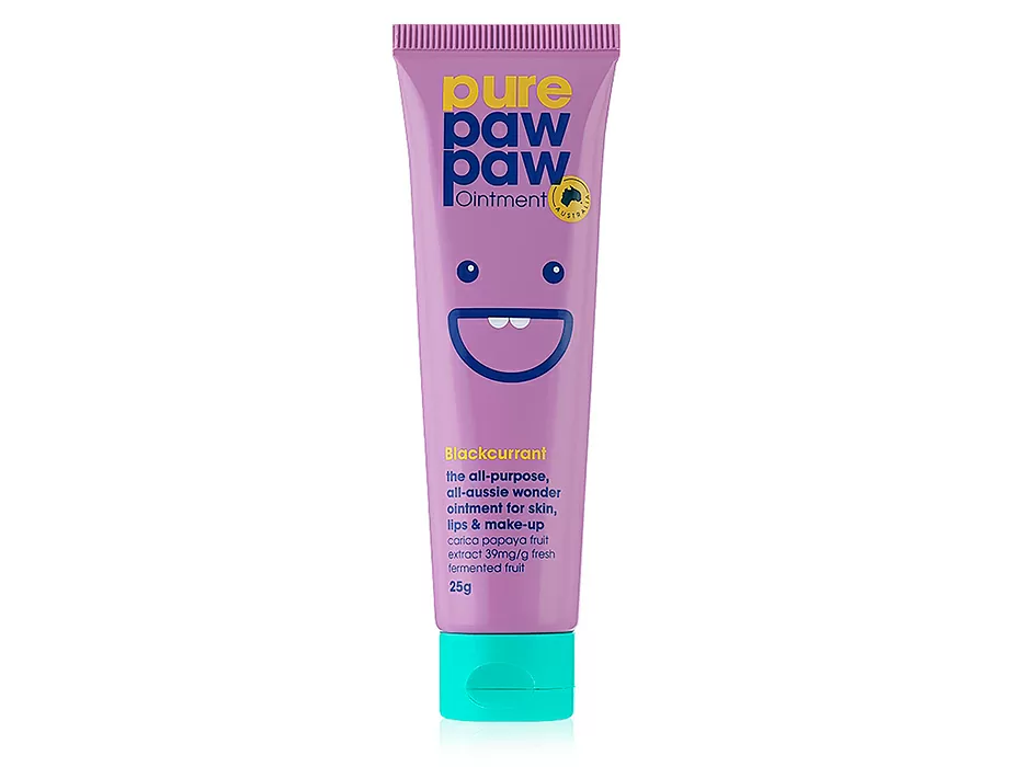 Відновлюючий бальзам для губ «Чорна смородина» Pure Paw Paw Ointment Blackcurrant, 25г - Blush