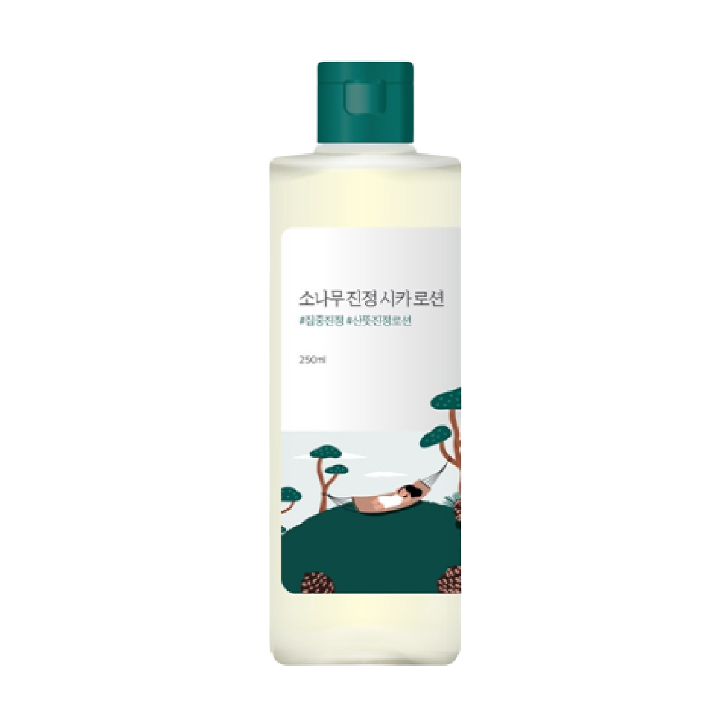 Заспокійливий лосьйон з екстрактом голок сосни ROUND LAB Pine Calming Cica Lotion 250 ml - Blush