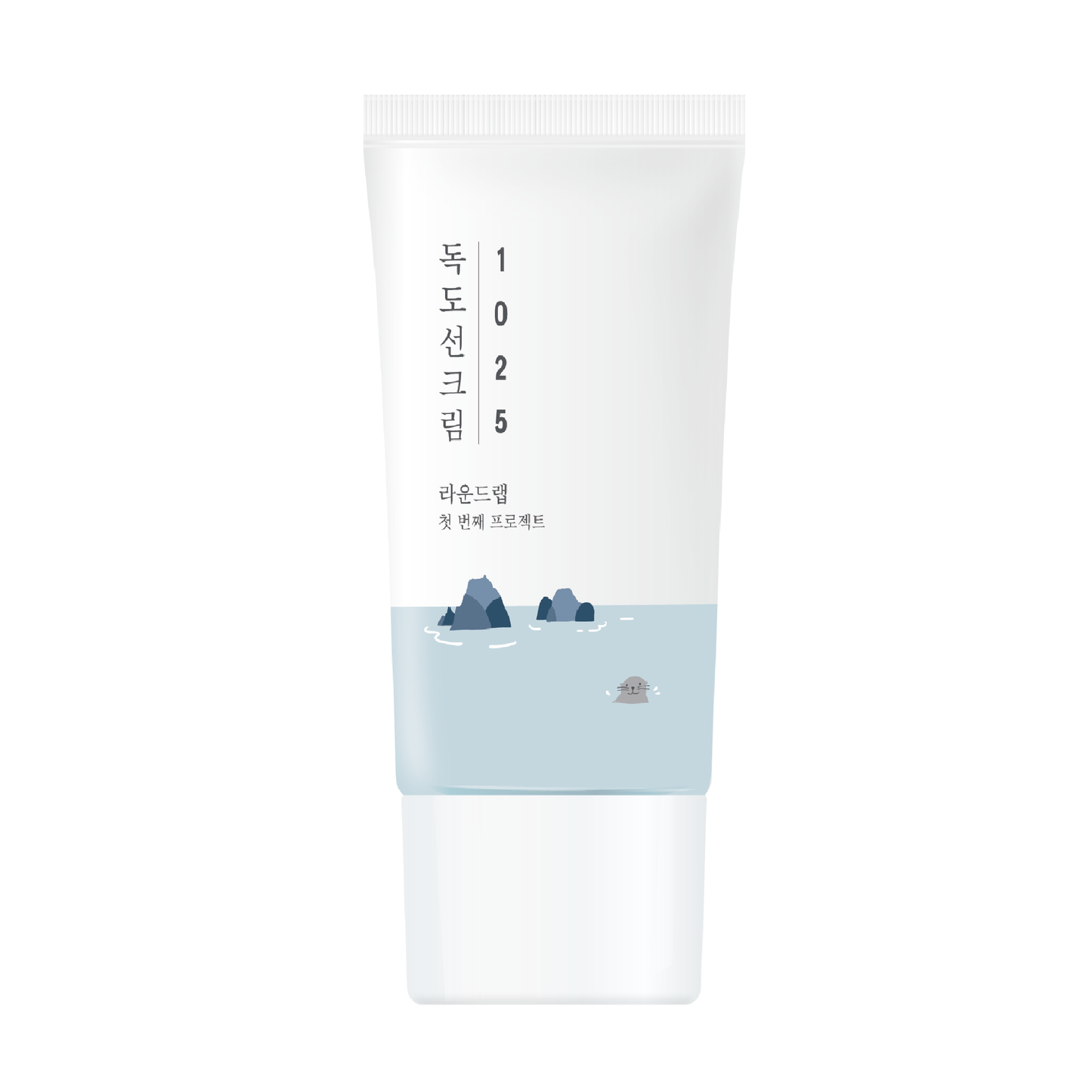 Сонцезахисний крем з морською водою ROUND LAB 1025 Dokdo Sunscreen 50 ml - Blush