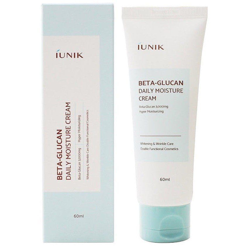 Крем для інтенсивного зволоження та оздоровлення шкіри IUNIK Beta-Glucan Daily Moisture Cream 60ml - Blush