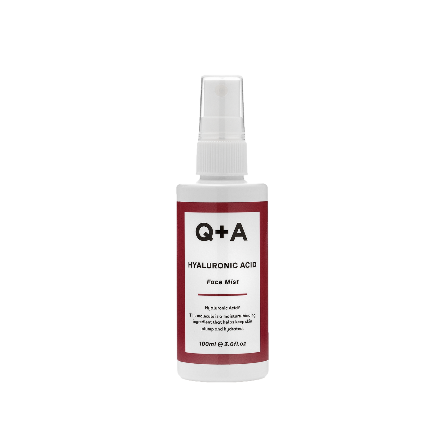 Спрей для обличчя з гіалуроновою кислотою Q+A Hyaluronic Acid Face Mist 100ml - Blush