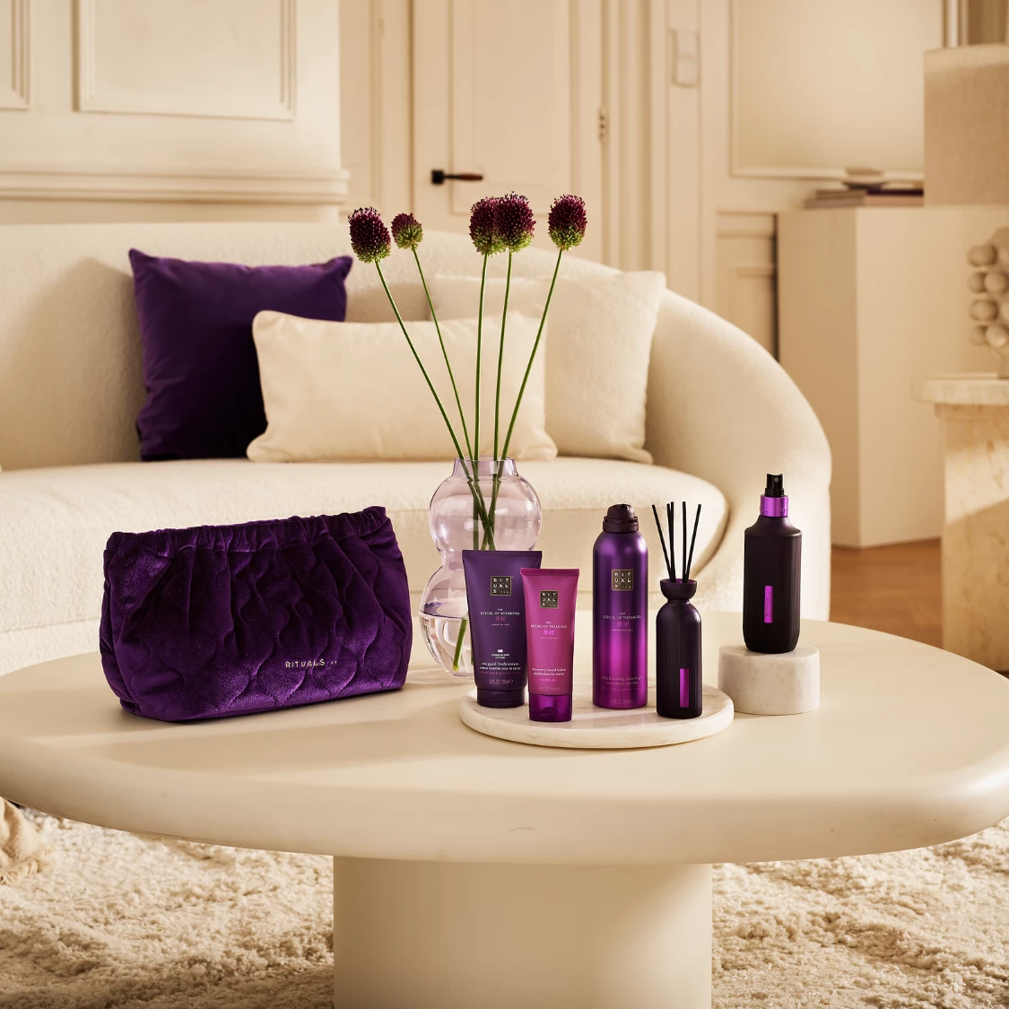 Набір із косметичкою Rituals The Ritual of Yozakura Luxury Travel Bag