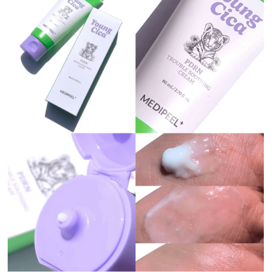 Заспокійливий крем з PDRN і центеллою MEDIPEEL Young Cica PDRN Trouble Soothing Cream, 80 мл