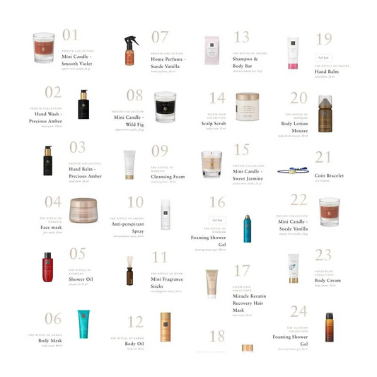 Адвент календарь Rituals Deluxe Advent Calendar - Blush