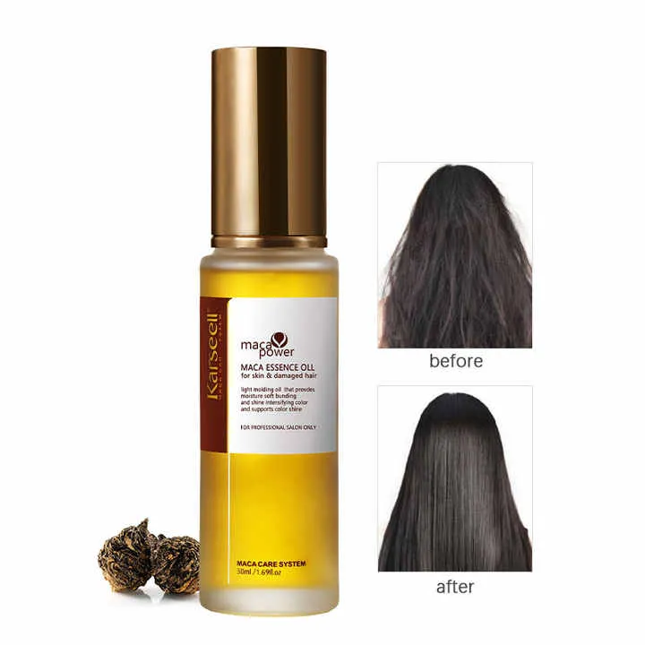 Арганова олійка Karseell Мaca Essence Oil сироватка для відновлення пошкодженого волосся, 50 мл