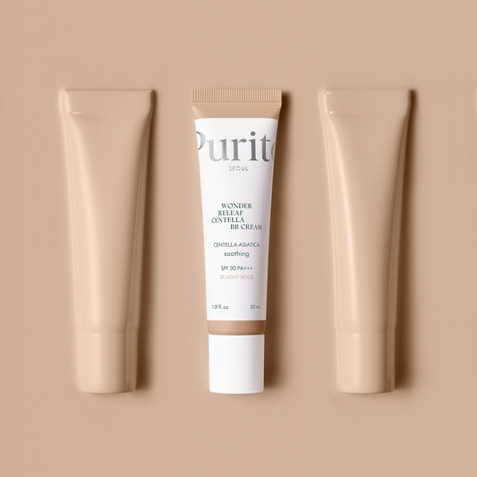 BB-крем з екстрактом центелли Purito Seoul Wonder Releaf Centella BB Cream 21 Light Beige, - Blush