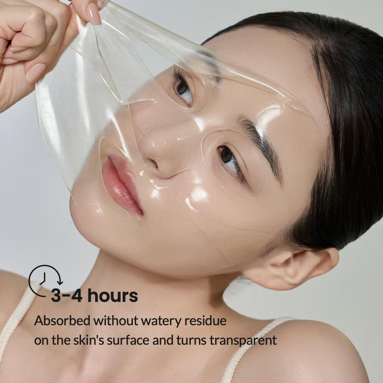 Biodance - Radiant Vita Niacinamide Real Deep Mask - Освітлювальна гідрогелева маска для обличчя - 1шт./34g - Blush