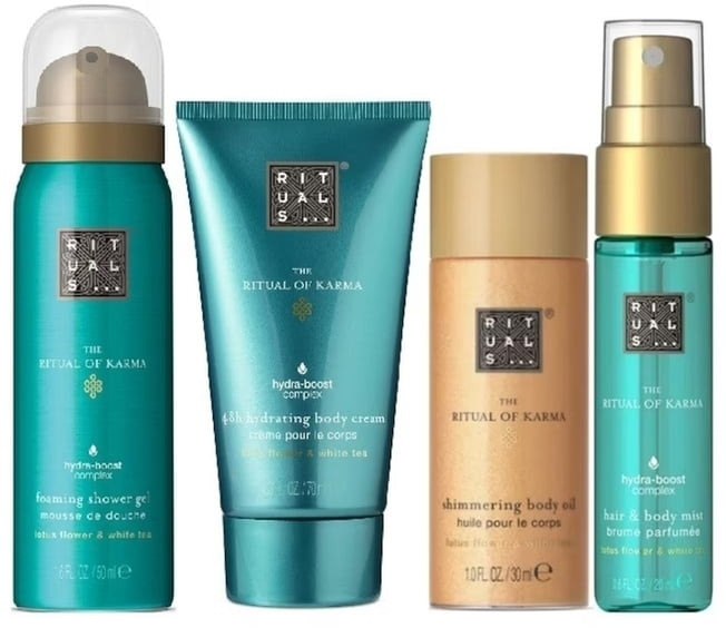 Набор дорожный с косметичкой Rituals Ritual of Karma Travel Set