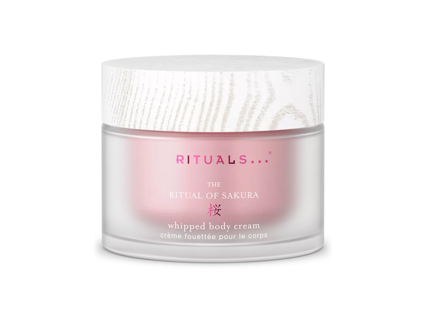 Крем для тіла Rituals Sakura вершковий, 220 мл – новий дизайн (скляна банка)