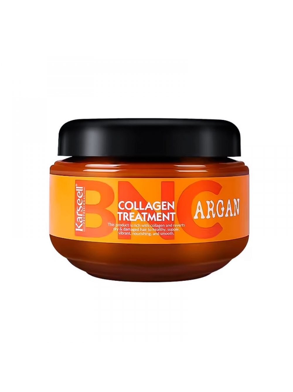 Кератинова маска для волосся Karseell Collagen Treatment Argan Original, 550 мл - Blush