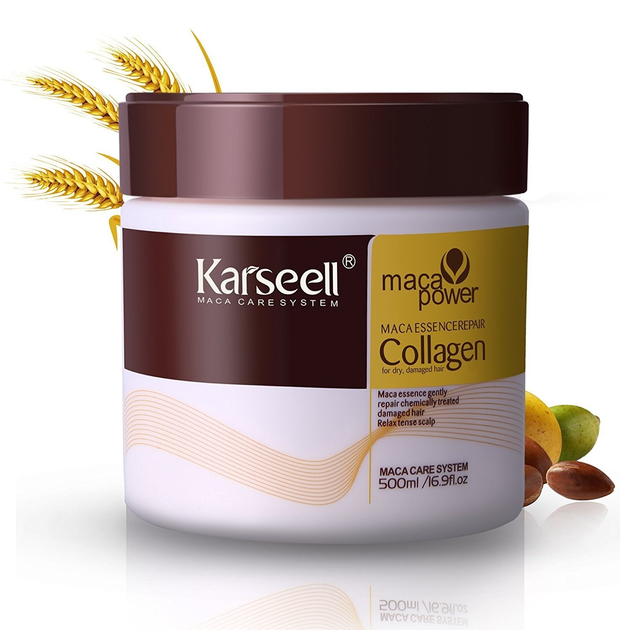 500 мл. Karseell Original. Кондиціонуюча маска-есенція для глибокого відновлення волосся з аргановою олією