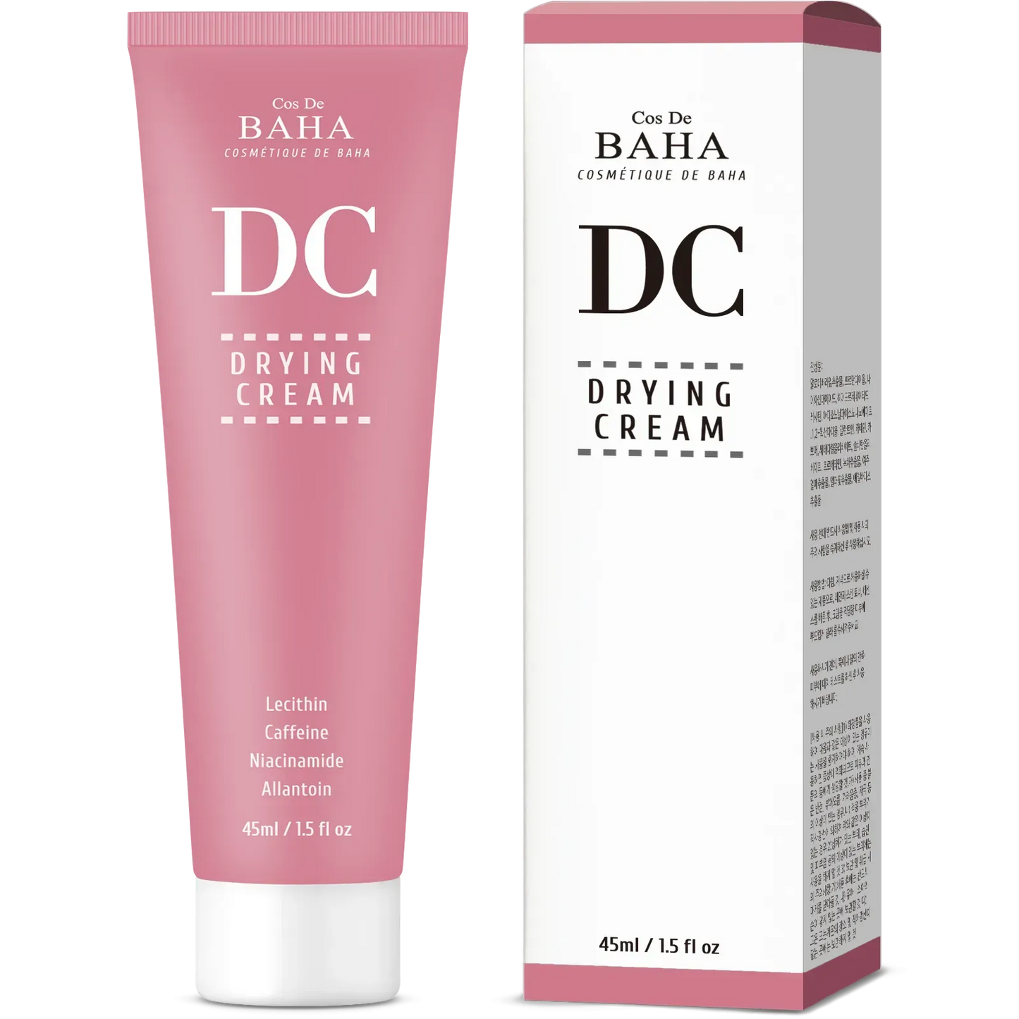 Крем для жирної шкіри обличчя Cos De Baha Drying Cream 45ml - Blush