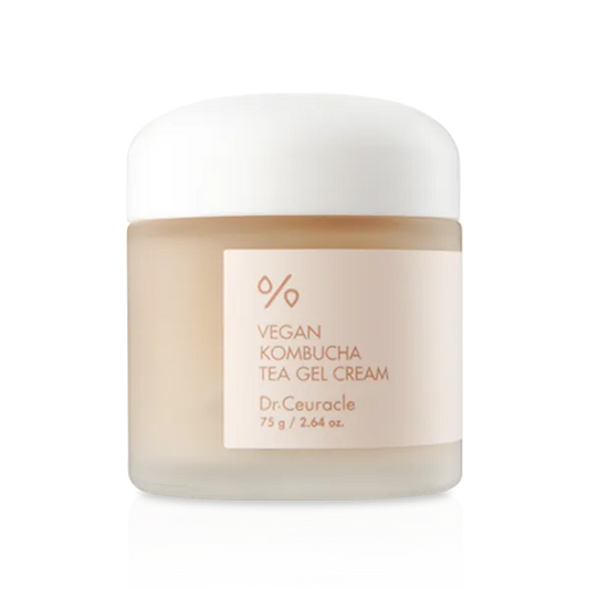 Крем-гель з екстрактом комбучі Dr.Ceuracle Vegan Kombucha Tea Gel Cream, 75 г - Blush