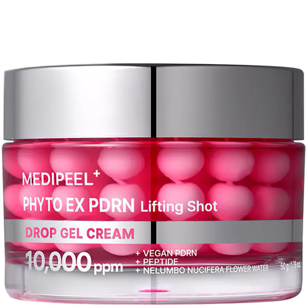Гель-крем капсульный с лифтинг-эффектом MEDIPEEL Phyto Ex PDRN Lifting Shot Drop Gel Cream, 50 г