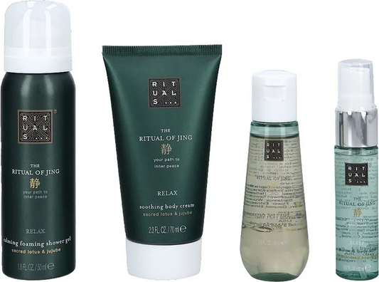 Набір дорожній із косметичкою The Ritual of Jing Travel Set Rituals - Blush