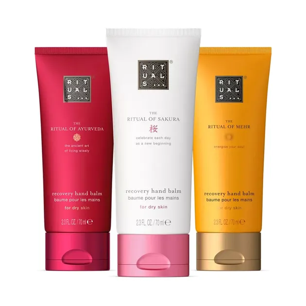 Набір кремів для рук Rituals The Ritual Hand Care Bessellers 3*70 мл - Blush