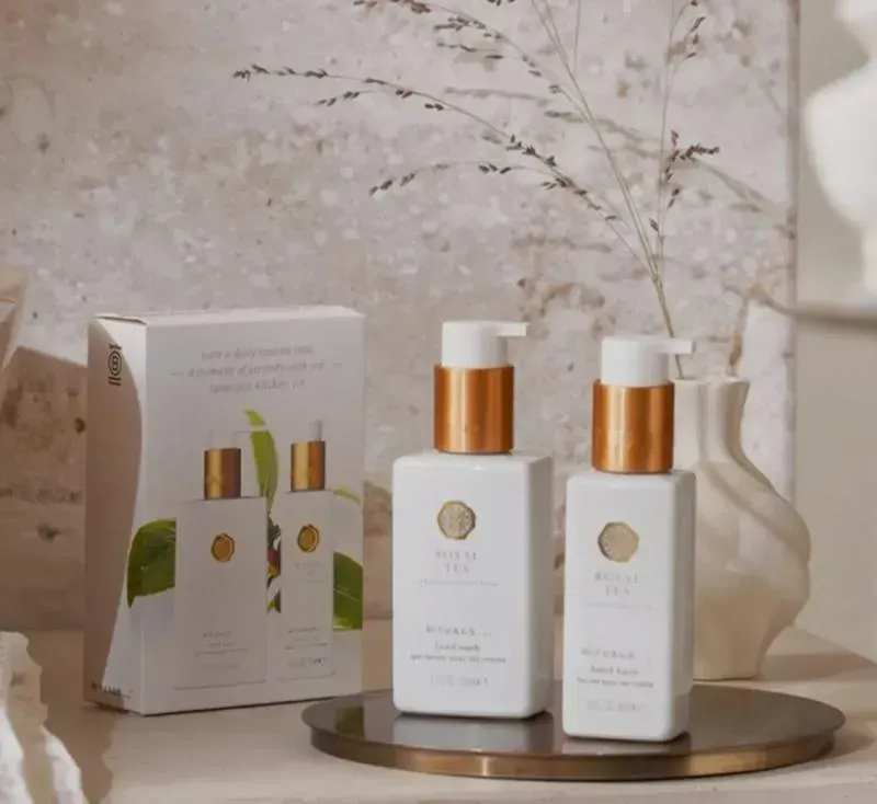 Набір rituals royal tea мило 110 мл та бальзам для рук 85 мл - Blush