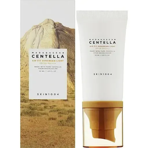 Сонцезахисний крем Skin1004 Madagascar Centella Air-Fit Suncream Light SPF30 50 мл - Blush