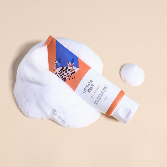 Пенка для умывания с экстрактом соевых бобов и пантенолом ROUND LAB Soybean Panthenol Cleanser, 150 ml