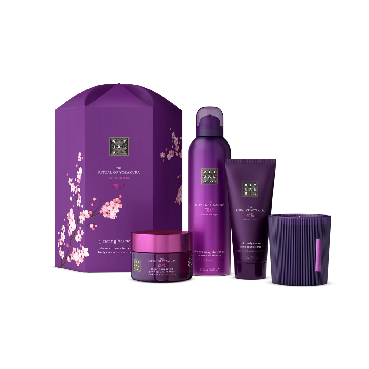 THE RITUAL OF YOZAKURA Gift Set M - Подарунковий набір - Blush