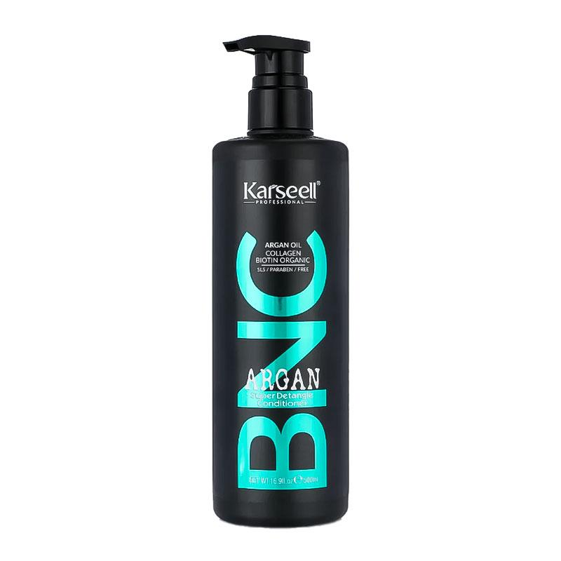 Живильний кондиціонер Karseell BNC Argan Super Detangle Conditioner для зволоження та гладкості волосся, 500 мл - Blush