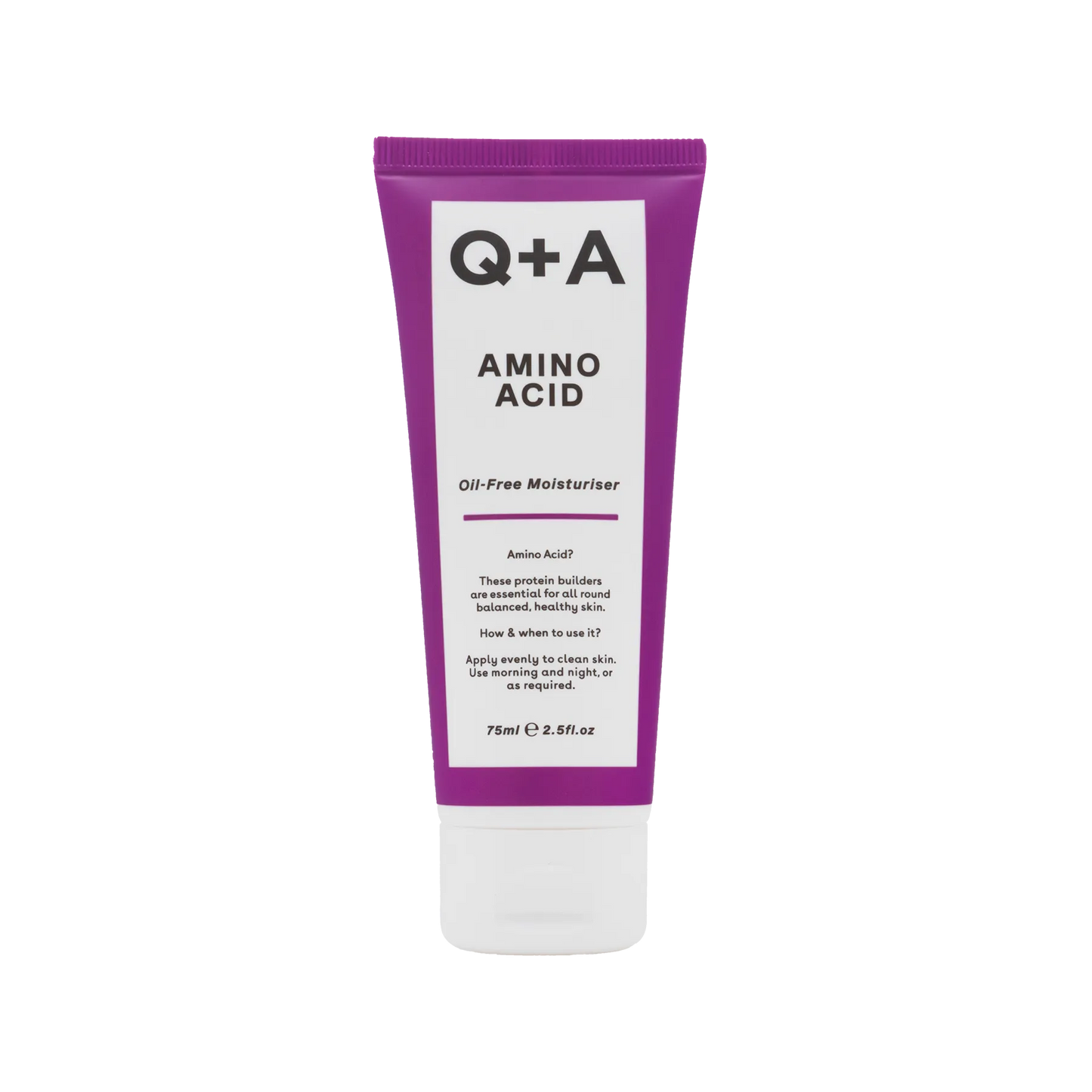 Зволожуючий крем з амінокислотами без вмісту олії Q+A Amino Acid Oil Free Moistuiriser 75ml - Blush