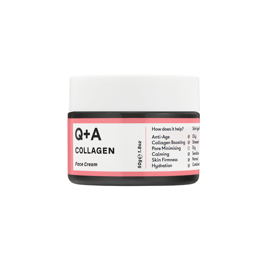Крем для обличчя з колагеном Q+A Collagen Face Cream 50g - Blush