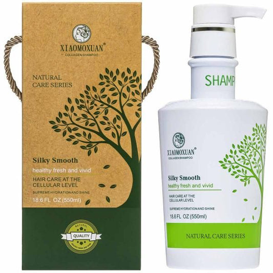 Шампунь з колагеном - Xiaomoxuan Silky Smooth Shampoo для пошкодженого волосся