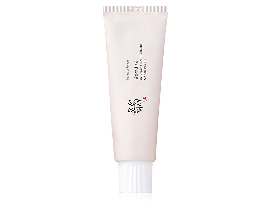 Сонцезахисний крем для обличчя з екстрактом рису та пробіотиками Beauty of Joseon Relief Sun: Rice + Probiotics SPF 50+ PA++++, 50мл - Blush