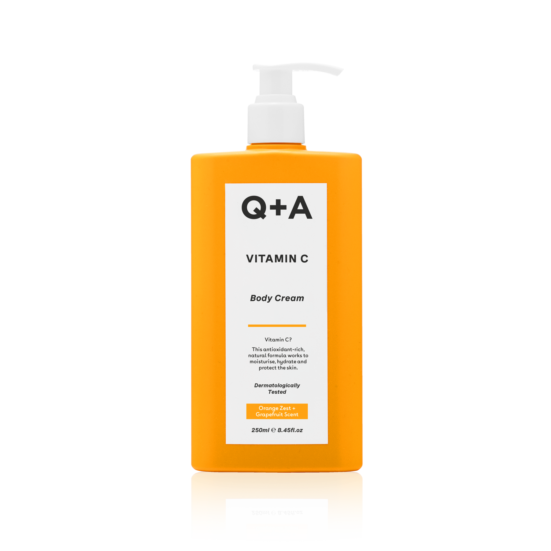 Крем для тіла з вітаміном С Q+A Vitamin C Body Cream 250ml - Blush