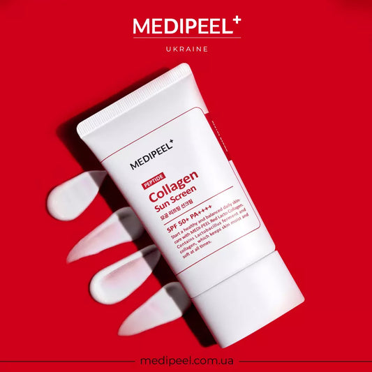 Сонцезахисний крем для обличчя MEDI-PEEL Red Lacto Collagen, 50 мл