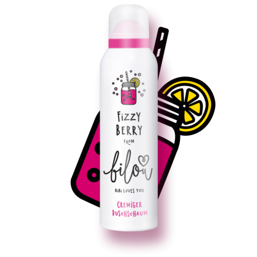 Пінка для душу Bilou Fizzy Berry 200 мл - Blush