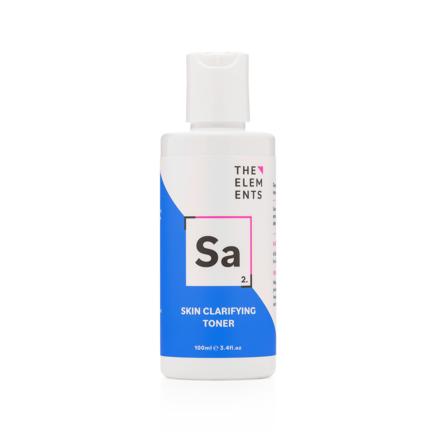 Тонер для обличчя з саліциловою кислотою The Elements Skin Clarifying Toner 100ml - Blush