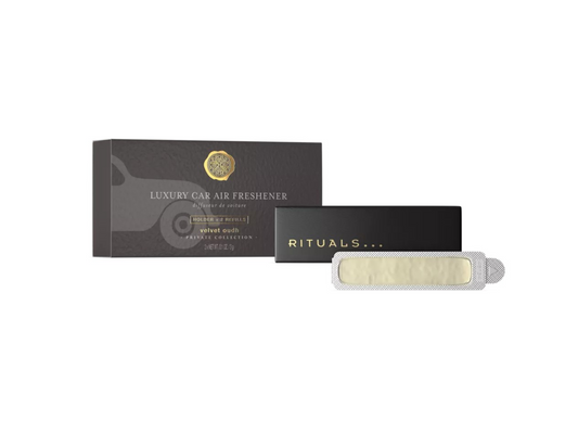 Автопарфум Private Collection Velvet Oudh, фіксатор+2 змінні рефіли