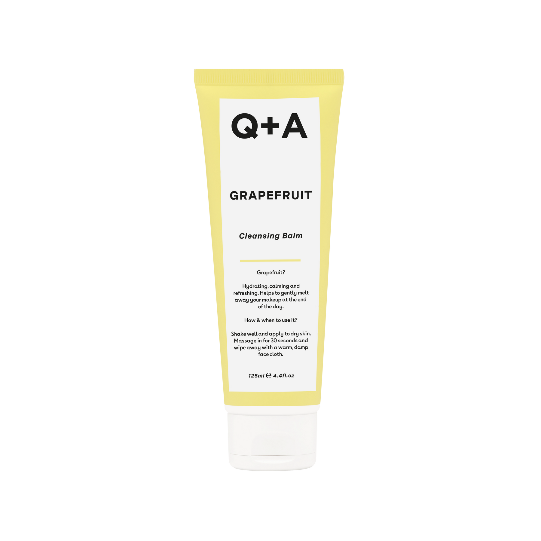 Очищувальний бальзам Q+A Grapefruit Cleansing Balm 125ml - Blush