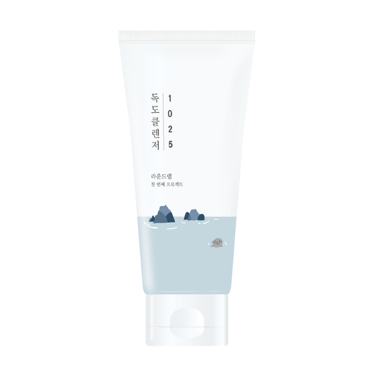 Мягкая пенка для очищения кожи ROUND LAB 1025 Dokdo Cleanser 150 ml