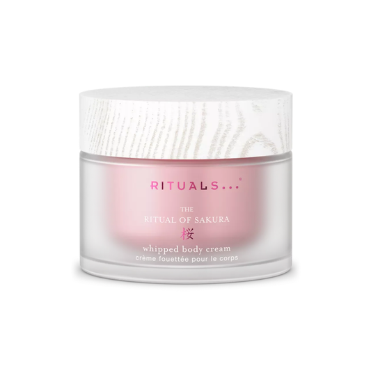 Крем для тіла Rituals Sakura вершковий, 220 мл – новий дизайн (скляна банка)
